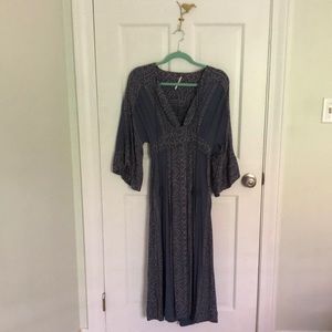 Free People | Modern Kimono Maxi Dress